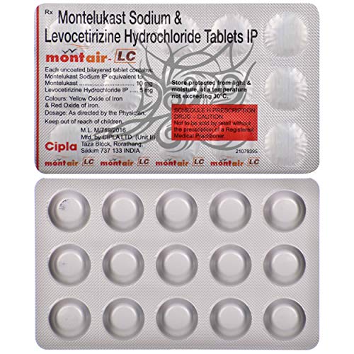 Image of Montair-LC - Strip of 15 Tablets