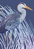 Art Needlepoint Blue Heron Kit by Two Can Design Needlepoint Kit