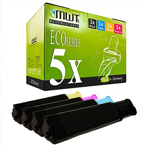 Image of 5x Kraft Office Supplies toner cartridge compatible for Epson Aculaser CX 11 NF NFC NFCT NFT N replaces S050187 - S050190