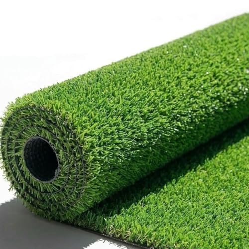 Prato Sintetico 20MM, Manto Artificiale Verde 20 Millimetri, Calpestabile per Terrazze, Balconi, Giardini, Aree Gioco e Bordi Piscina (1x10 metri-10m²)