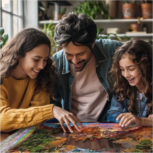 White Mountain Puzzle de 1000 Piezas Escénico Red Rock, Parque Nacional Zion | Piezas Grandes, Regalo para Adultos y Familia, 24"x30" miniatura 4