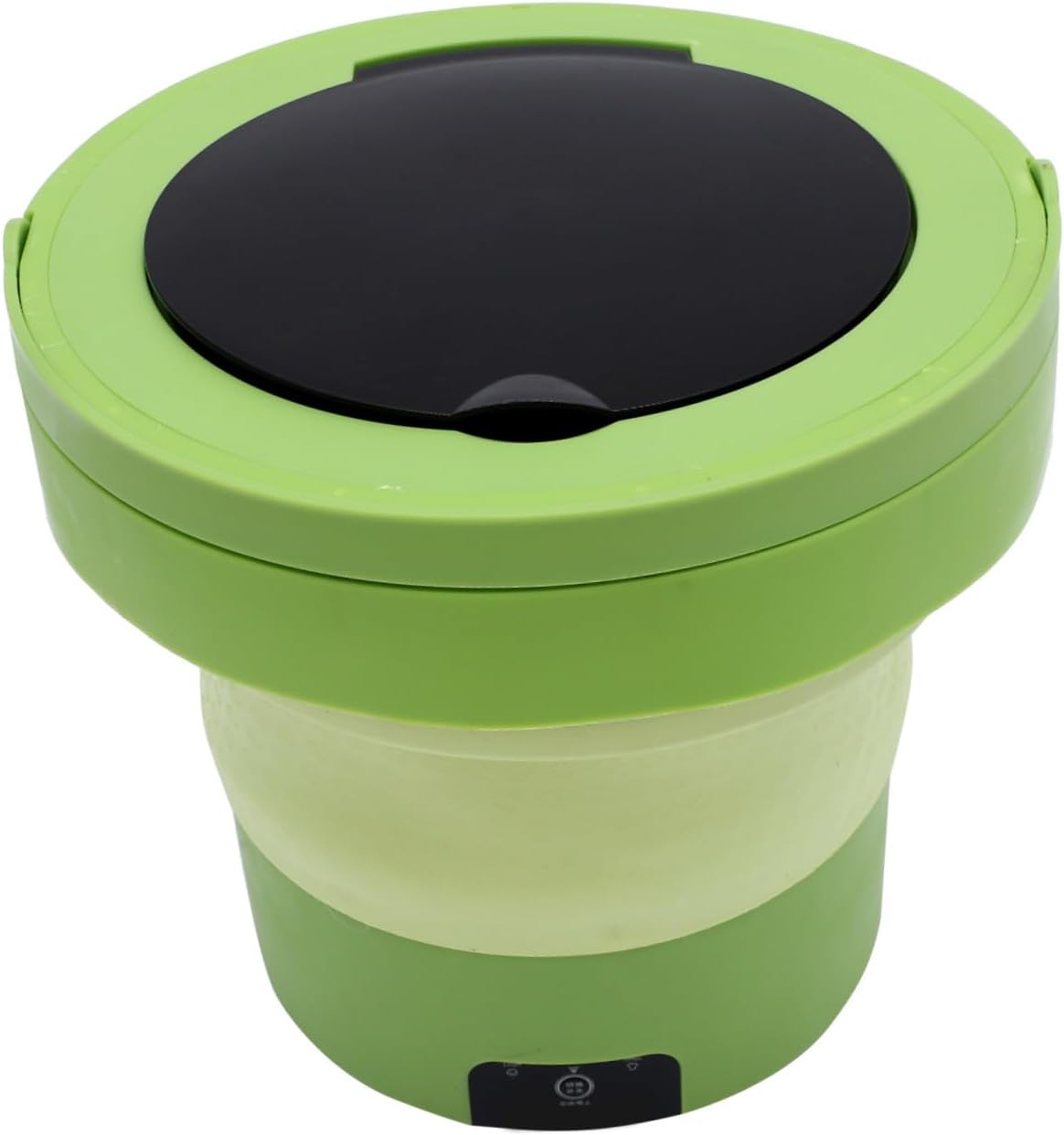 Zerodeko Portable Washer 6l Mini Small Washing Machine with US Plug Foldable Portable Washer for Travel and Camping for Apartments and Dorm Laundry