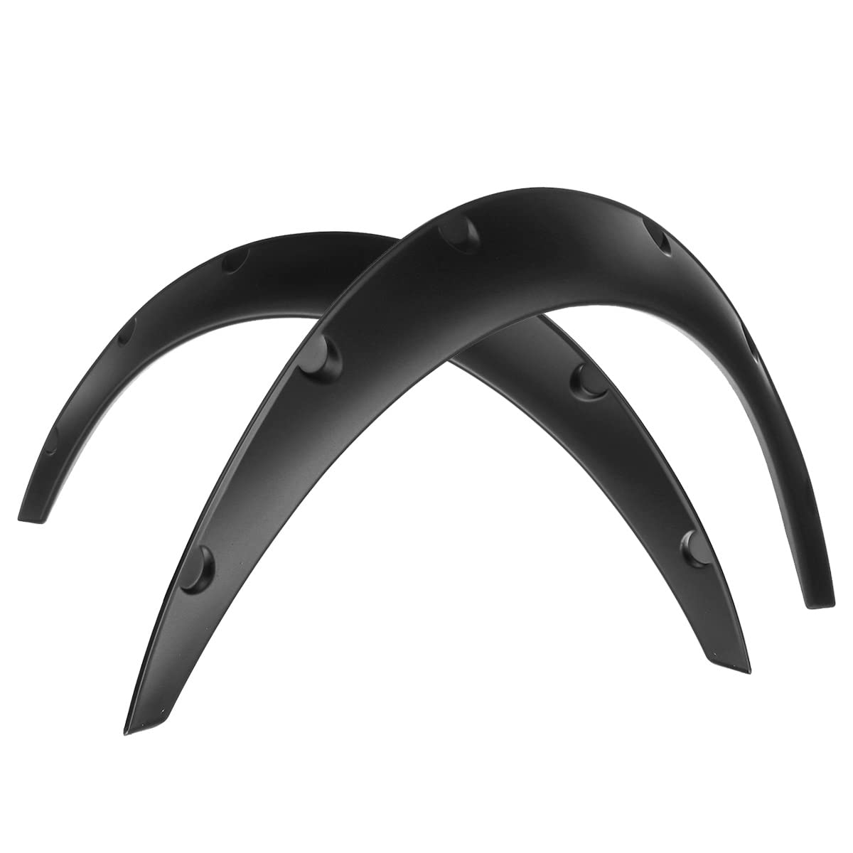 Anteriori Paraspruzzi 4 Pz/set Universal Car SUV Off-road Flare Passaruota Protezione Sopracciglio Ruota Parafanghi Parafango Posteriori Parafanghi