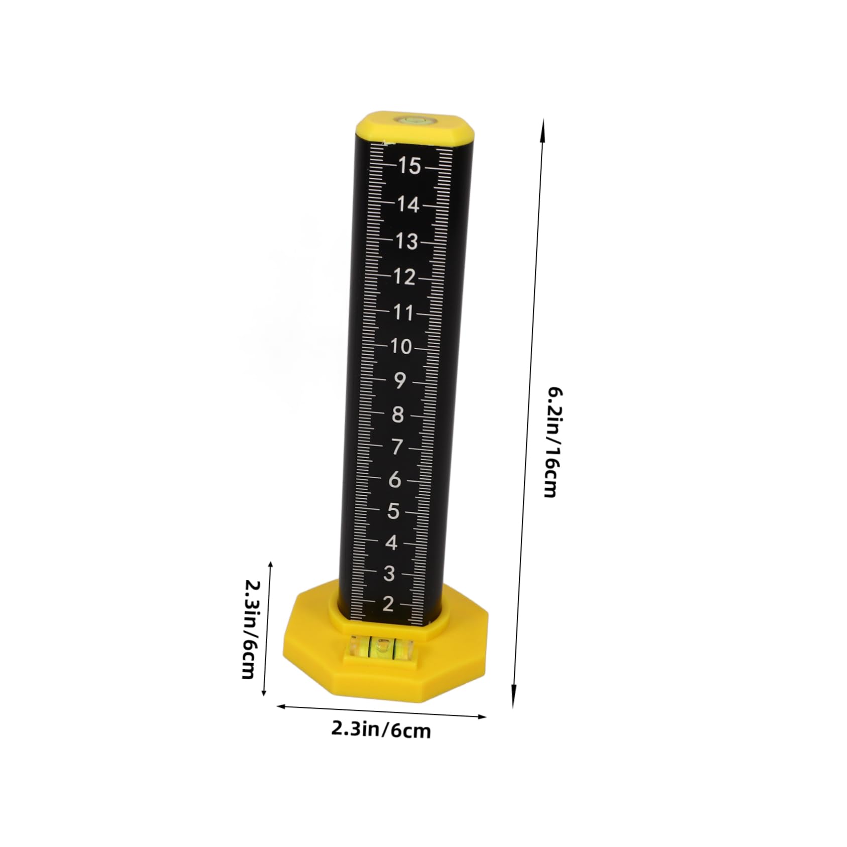 3pezzi Riga Di Controllo Per Livellamento Dei Pavimenti e Contour Gauge Per Piastrelle Strumento Di Misura Per Installazione Di Soffitti e Rivestimenti Murali Alta Precisione e