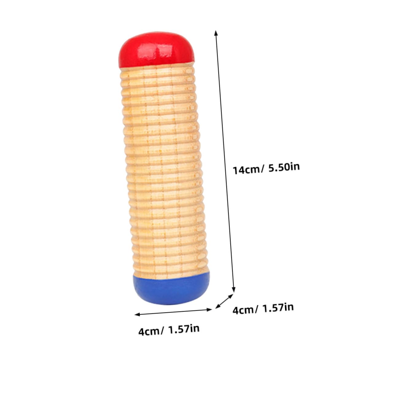 FUNOMOCYA Boys and Girls Musical Wooden Sand Hammer Shaker Percussion Toy for Ukulele Accompaniment Interactive Music Learning