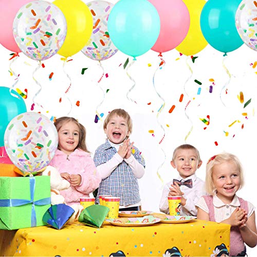 Beishida 500 Yards Happy Birthday Printed Crimped Curling Ribbon Balloon String Roll Gift Wrapping Ribbon For Party Festival Art Craft Decor Florist Flowers Decoration Supplies #TOP3