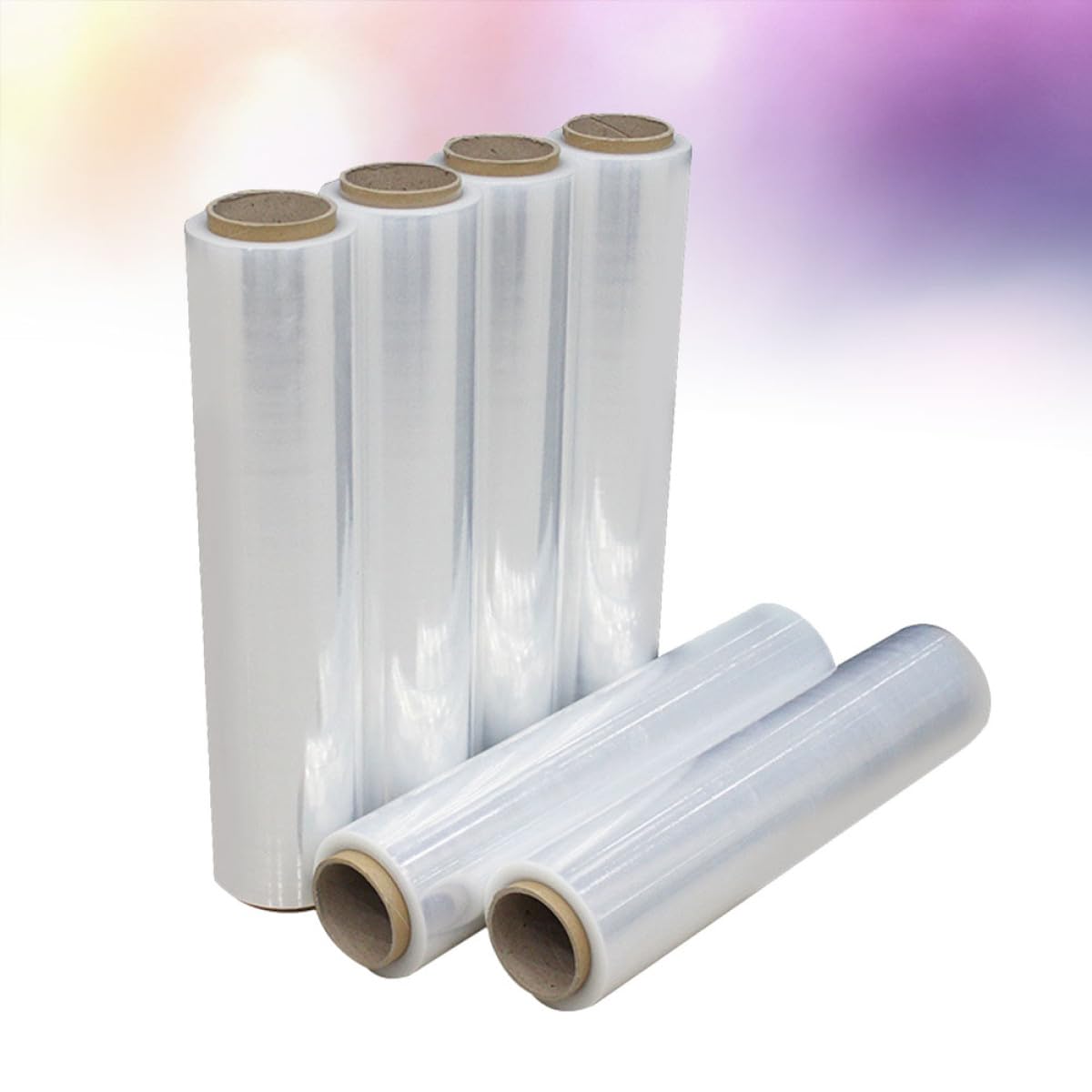 OSALADI 1 Rolle Selbstklebende Stretchfolie Transparent 160m aus Lldpe mit Perfektem Verschluss für Möbelverpackung und Schutz von Haushaltsgegenständen