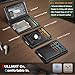 BULLIANT Men Airtag Wallet,Slim Wallet Money Clip Card Holder Magnetic Closure 12 Cards in Front Pocket RFID Blocking