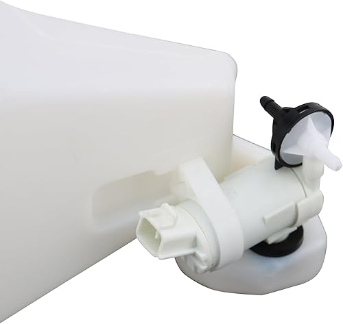 Vista 116 de TRQ Depósito de limpiaparabrisas compatible con Chevrolet Cruze 2016-2019 con luces antiniebla GM1288252 84036025 23365281PFM