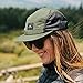 Tillak Wallowa Trail Hat, a Lightweight Nylon and Stretch Mesh 5 Panel Cap (Fir Green)