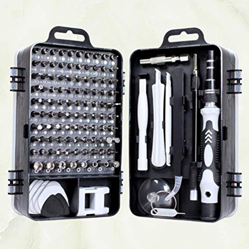 Conjunto de chaves de fenda magnéticas 110 peças 110 em 1 da Scicalife, conjunto com capa para celul