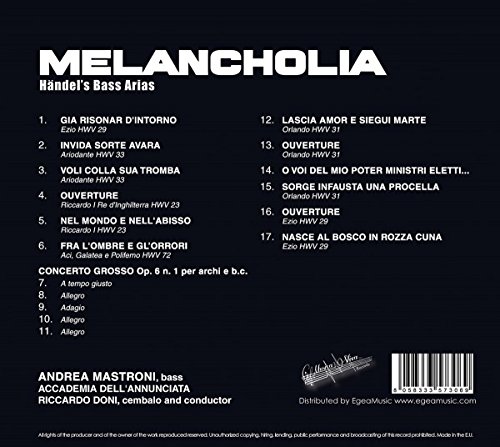 Vista 2 de Melancholia Bass Arias