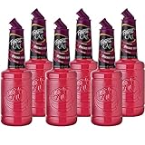 Finest Call Premium Prickly Pear Syrup Drink Mix, 1 Liter Bottle (33.8 Fl Oz), Pack of 6