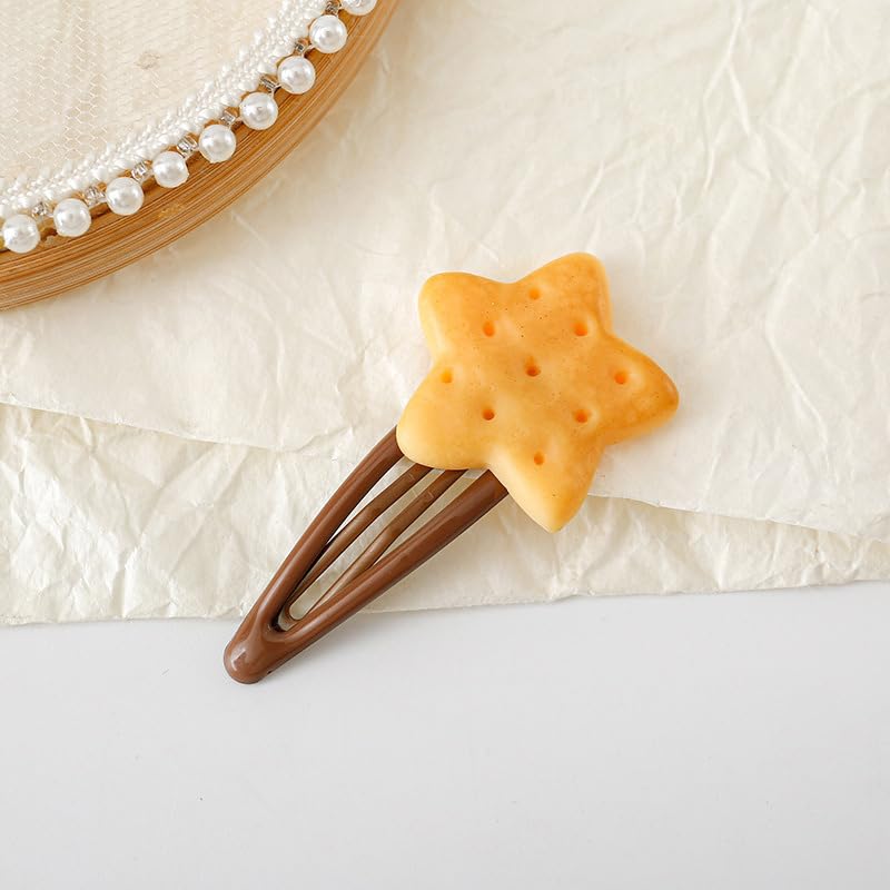 Ximimark Biscuit Hair Clips - 20 Assorted Snap Clips for Non-slip Side and Bangs styles Cre image 5