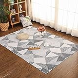 Alfombra de Algodón Para Sala de Estar: Perfecta para usar como alfombrilla de juego,moquetas,tatami japonés,alfombra,alfombras de juego,ropa de cama; Ideal para muchas ocasiones, dormitorio, sala, cocina, balcón, exterior.