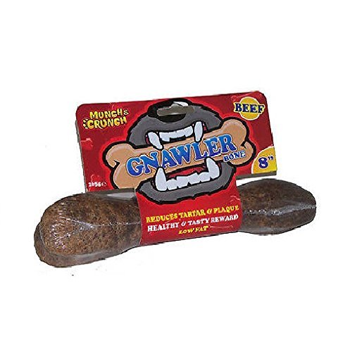 Munch & CrunchGnawler Bones Beef 8 Inch, White