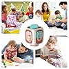 Genérico Cubo De Actividades,Tablero Sensorial Infantil | Cubo Educativo Interactivo para Desarrollo del Aprendizaje Y Motricidad Fina para Niños Y Niñas Bebés En Actividades #3