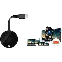 Chr0innecaist G00glte Wirreless VVi-Fii Mirascreen HDMI-Compatible HD Display DongIe Media Streaming Video Tv Smairt Home for L0S/Androld Replacement for OEM