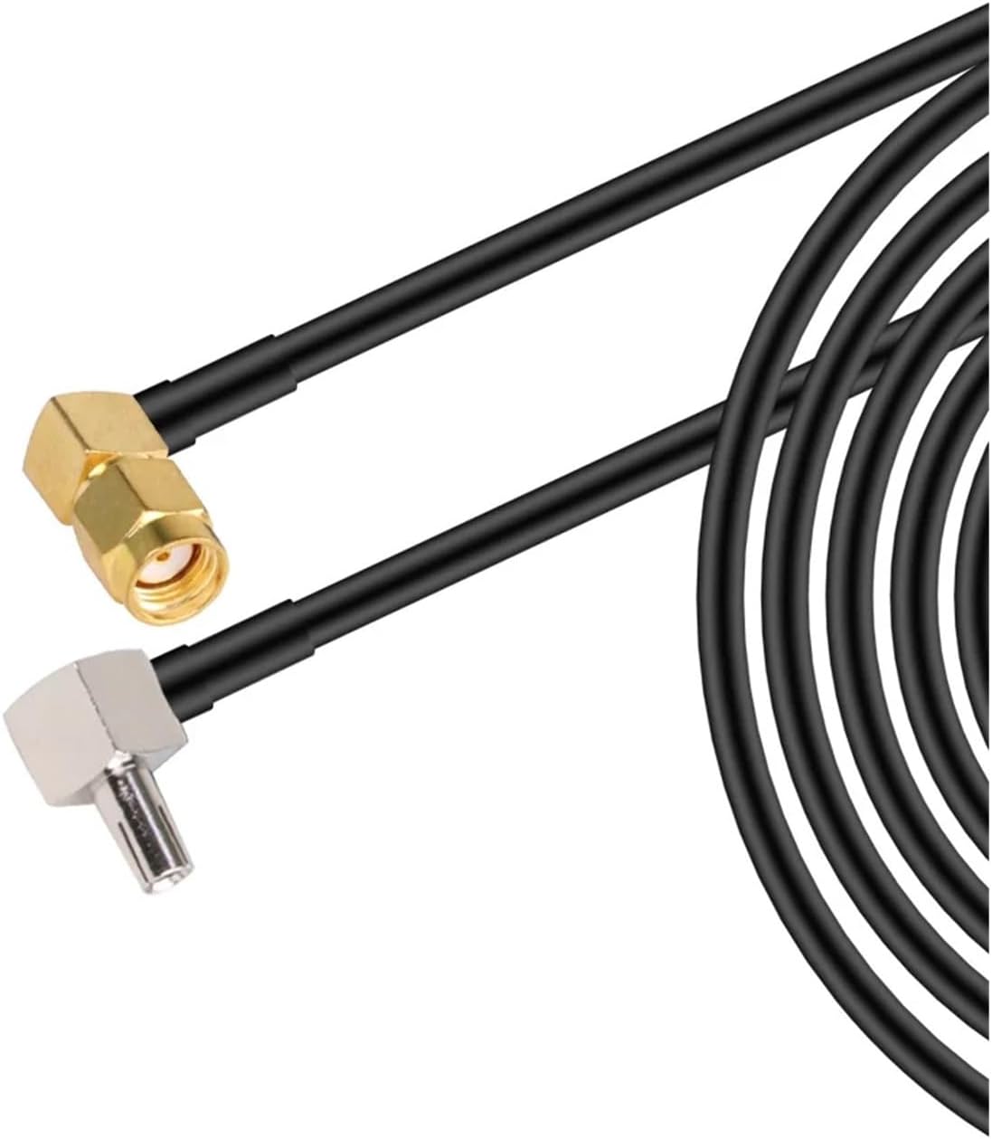 1M 20CM 50CM 5M 20M RG58ケーブル SMAオス/メス - TS9バルクヘッドWiFiアンテナ延長コード RG-