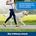 PetSafe Easy Walk Kopfhalfter, Aus widerstandsfähigem und weichem Nylon, Leichtes An- und Ausziehen, Größe L, Schwarz