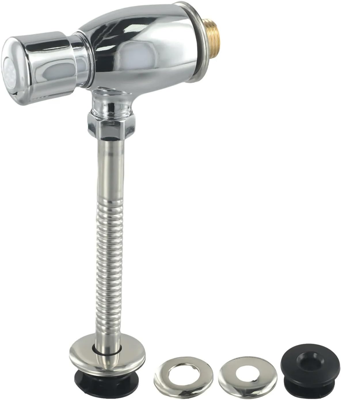 Manual Urinal Flushometer Public Toilets Push-button Manual Urinal Flush Valve Delayed Automatic Closing