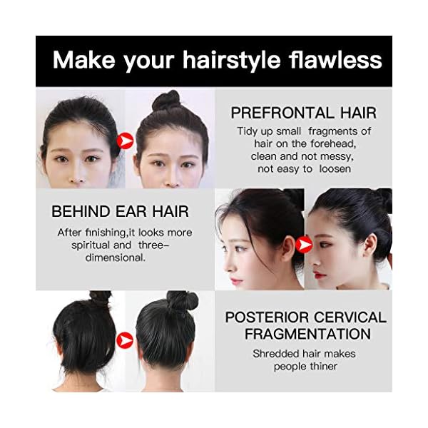 Hair-Finishing-Stick-Small-Broken-Hair-Finishing-Cream-Refreshing-Not-Greasy-Feel-Shaping-Gel-Cream-Hair-Wax-Stick-Fixing-Bangs-Stereotypes-Cream BestLand 2 Pcs Hair Finishing Stick, Hair Mascara Flyaway Hair Tamer Stick, Refreshing Not Greasy Feel Shaping Gel, Wax Fixer for Bangs, Edges, Frizz and Baby Hairs Control, Slick Back Hair Product