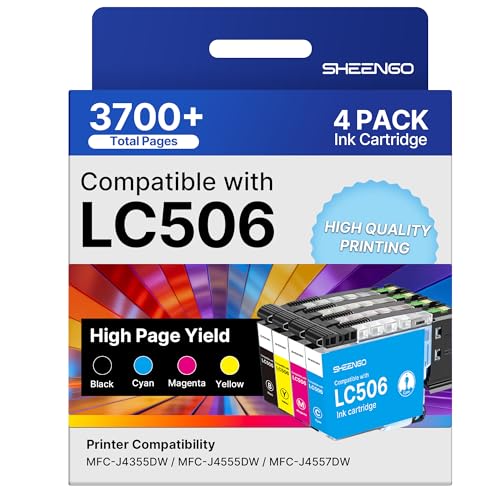 Image of LC506 Ink Cartridges Replacement for Brother LC506 Ink Cartridges LC506XL