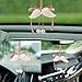 Fansport Espejo Retrovisor Colgante,Forma del ala Colgante del Espejo del Coche Ambientadores...