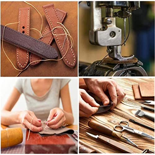 Heavy Duty Upholstery Thread And Needles For Hand Sewing, Leather Upholstery Repair Kit Including Extra Strong Nylon Thread, Heavy Duty Hand Needles, Thread Unpicker, Seam Ripper And Sewing Thimble #TOP5