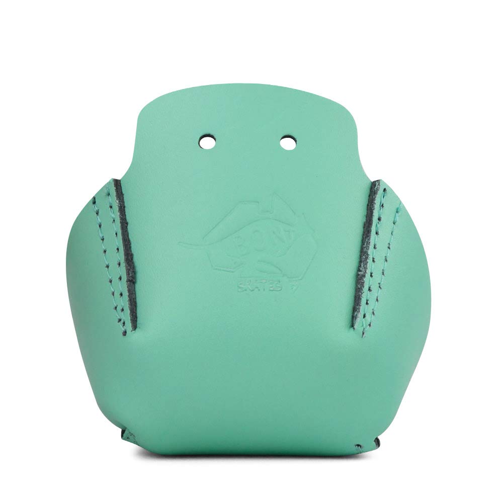 Bont Roller Skates - 100% Australian Leather Toe Cap Guard Protectors - Roller Skate Derby Speed - Pastel Pair - Tickle Blue