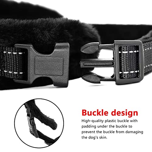 Beirui Soft Fleece Padded Dog Harness For Small Medium Dogs - Cute Rhinestone Dog Vest Harness With Sparkly Bow Tie - Reflective Safety Pet Puppy Harness For Walking And Party (Black,S) #TOP3