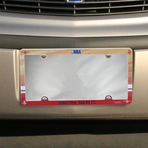 WinCraft NBA Houston Rockets Court Plastic License Plate Frame