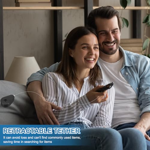 Cordon rétractable pour télécommande TV et cordon de verrouillage réglable pour téléphone