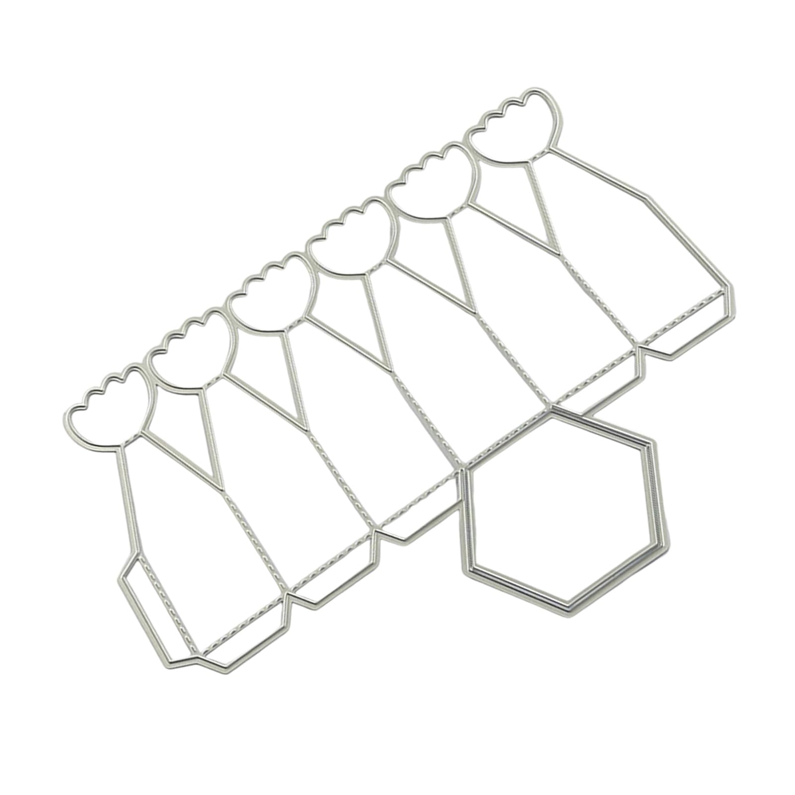 ULIJTH Candy Box Cutting Dies Metal Die Cut Embossing Templates Cut Stencils For Scrapbooking Journal Card Decoration Carbon Steel Cutting Dies Candy Box Die Cuts Embossing Molds Cuts Stencils