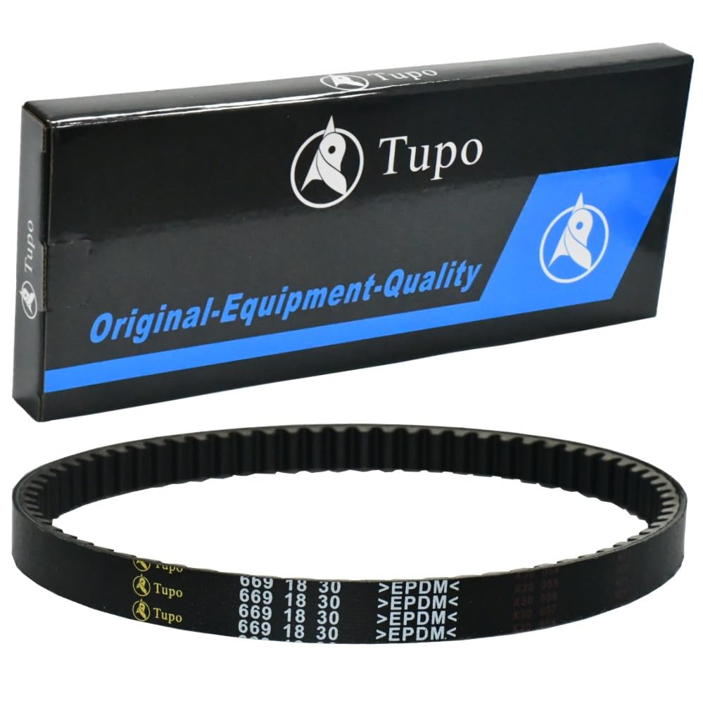 Image of Tupo 669-18-30 Belt | Aramid Fiber For 50cc 49cc Roketa Baja Tank Jmstar Taotao Jonway Vespa Scooter Moped ATV that Equipped with GY6 139QMB Engine