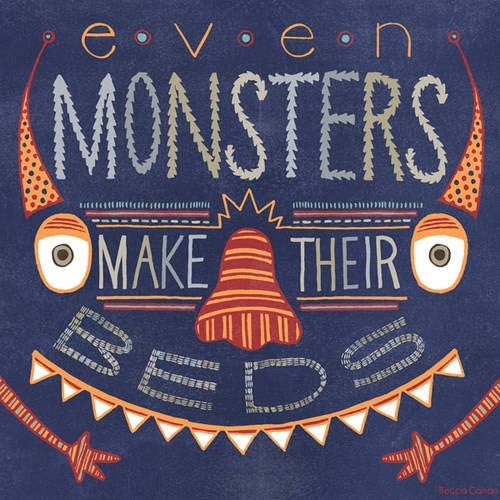 Oopsy DaisyOopsy Daisy Too's Monsters Canvas Wall Art Size 21x21