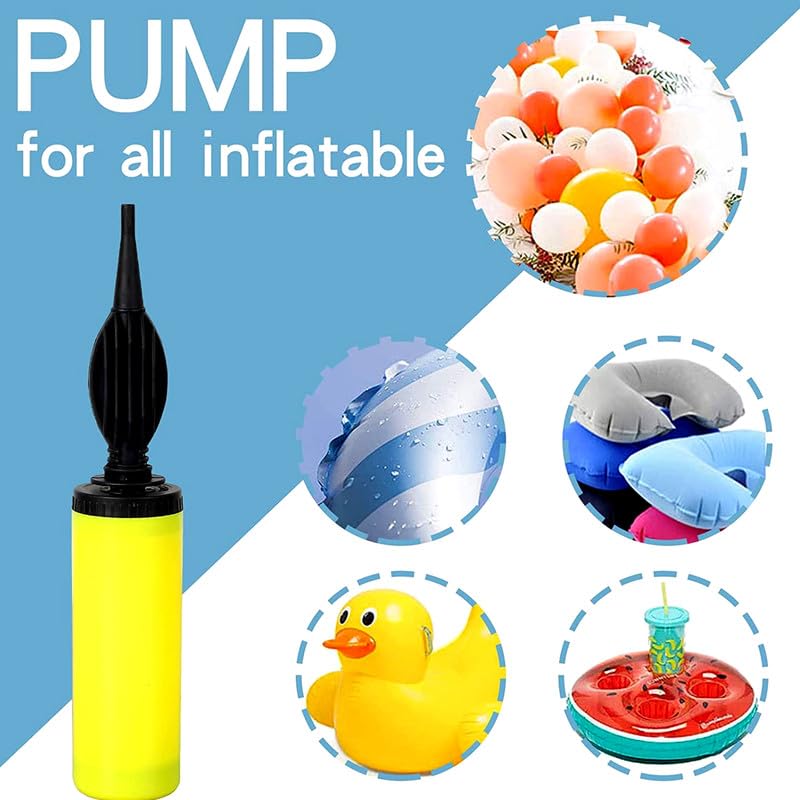 Image of Manual Balloon Hand Pump - 1 Pc Air Pump For Balloon | Air Balloon Pump | Balloon Air Pump | Hand Balloon Pump | Balloon Blower | Balloon Inflator Pump For Latex Foil, Helium Air Balloon