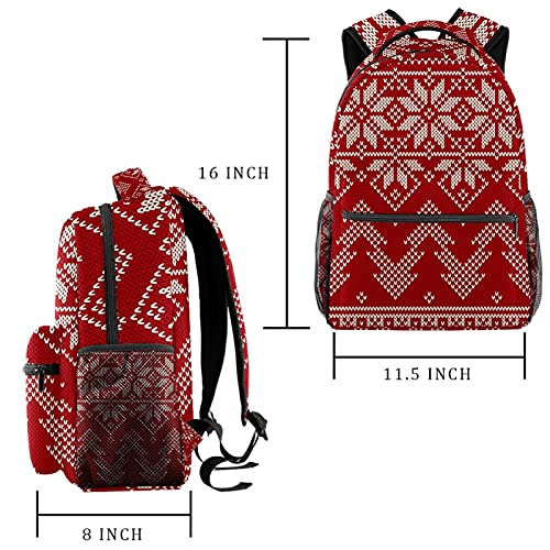 Sac à dos de Noël à grille multicolore idéal pour vos sorties urbaines - 2