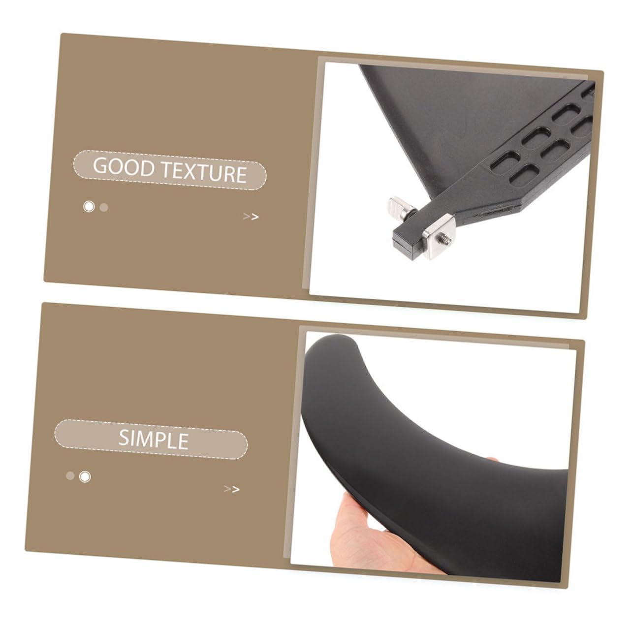 2stücke Abnehmbare Surfbrett Balance Fin Wassersplitter Für Paddleboard Stabilisierende Flosse Installieren Für Verbessertes Paddelverhalten