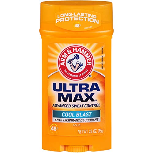 ARM & HAMMER Ultra MAX Deodorant- Cool Blast- Solid - 2.6oz- Made with Natural Deodorizers