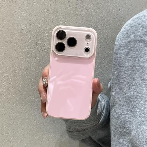 Coque iPhone 17 Pro Max antichoc dos rigide protection de luxe rose