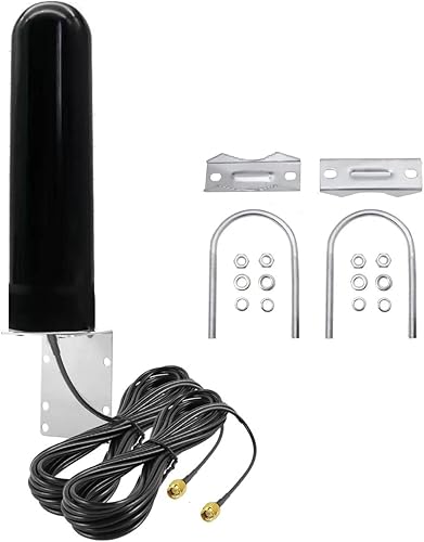Alta ganancia 10-12dBi banda ancha al aire libre montaje en pared dual SMA 3G4G LTE antena para 4G LTE router módem puerta de enlace teléfono Alta ganancia 10-12dBi banda ancha al aire libre montaje en pared dual SMA 3G4G LTE antena para 4G LTE router módem puerta de enlace teléfono