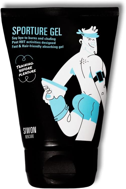 SIWON | Sporture - Anti-chafing gel | Chafing cream that hydrates and soothes for athletes | Gel to regenerate and soothe itching caused by friction. Size 100ml