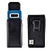 Produktbild Note 8 Holster für OtterBox Defender Case, Turtleback Gürtel Fall Made für OtterBox Defender, Tasche mit Gürtel Clip, in Leder und Nylon  Made in USA, Black Leather/Flush Belt Clip Vert