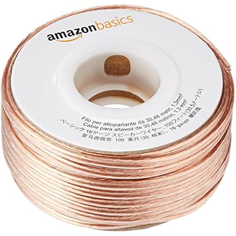 Cable para altavoces Amazon Basics calibre 16 Cover