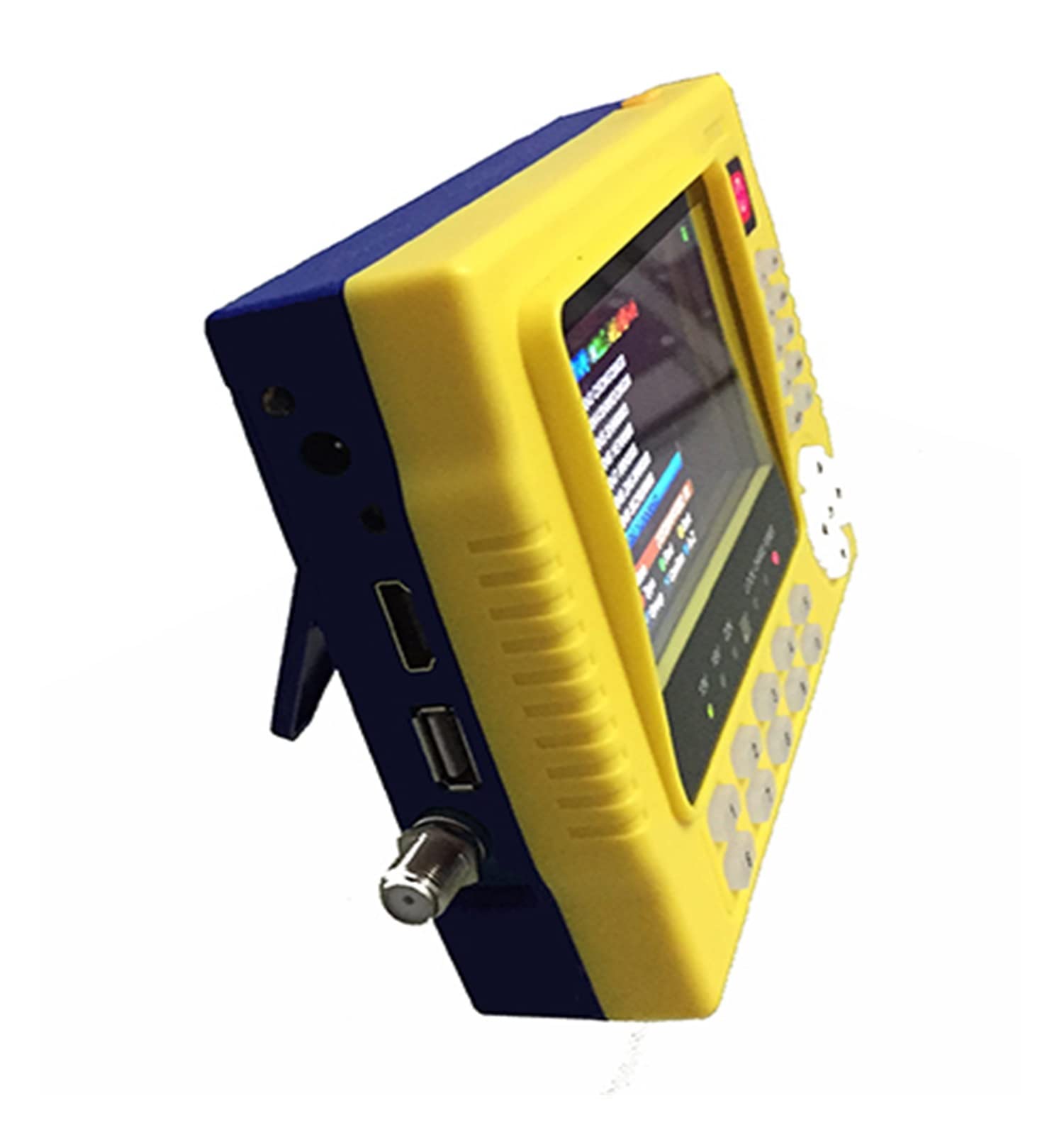 PZPZP TV Signal Finder Meter, 4.3inch LCD Screen Kpt-958l Dvb-s2 Satellite Finder MPEG4 Satfinder Meter 1080p,for Adjusting Sat TV Dish