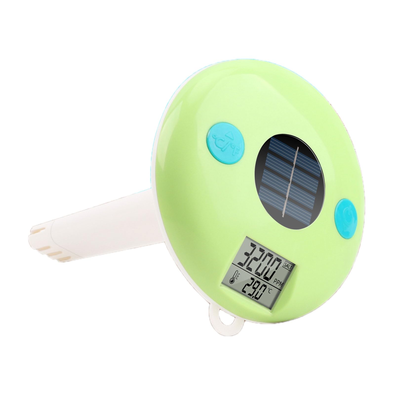 Herramienta de análisis de agua de energía solar ABS para lecturas simultáneas de salinidad y temperatura en campos de aplicación, probador solar de agua