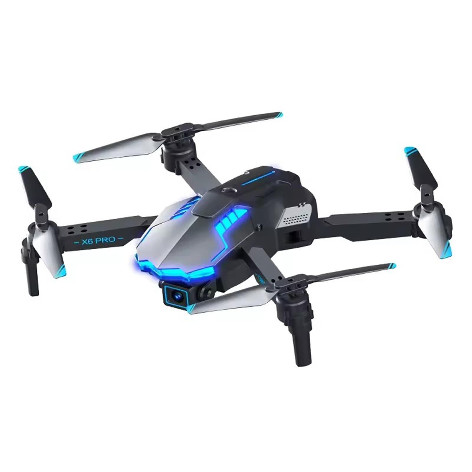 Drone X6 Fotografia Aerea ad Alta Definizione Posizionamento del Flusso Ottico Doppia Fotocamera 4k Evitamento degli Ostacoli su Tre Lati Altezza Fissa
