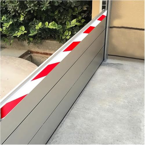 YXCMD Overstromingsbeschermingsbarrièredeur noodkit buitengaragedeuren overstromingsbeschermingsbarrière - waterdicht met reflecterend waarschuwingsontwerp - herbruikbaar(90 * 40cm)