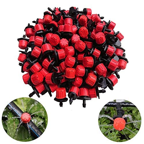 PRUTHAA Adjustable Drip Irrigation Dripper for Lawn, Flower and Garden, (360 Degree) (Pack of 100) (B0C533RWH1) Amazon Price History, Amazon Price Tracker